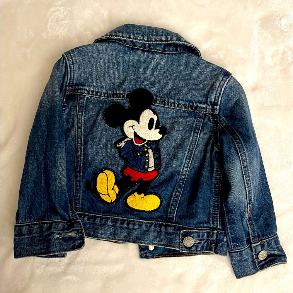 Mickey Mouse Baby/ Toddler Denim Jacket| 2T| GAP